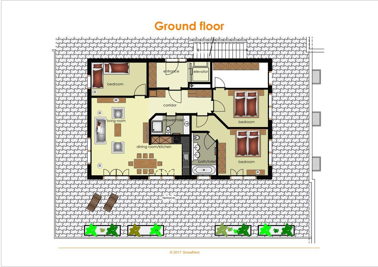 Paradise - Griwa Rent Ag Apartamento
